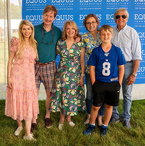 Guests at EQUUS Foundation Charity Team Challenge presented by Corro and Champagne & Cupcakes hosted by Cindy Raney & Co. at the Fairfield June Horse Show