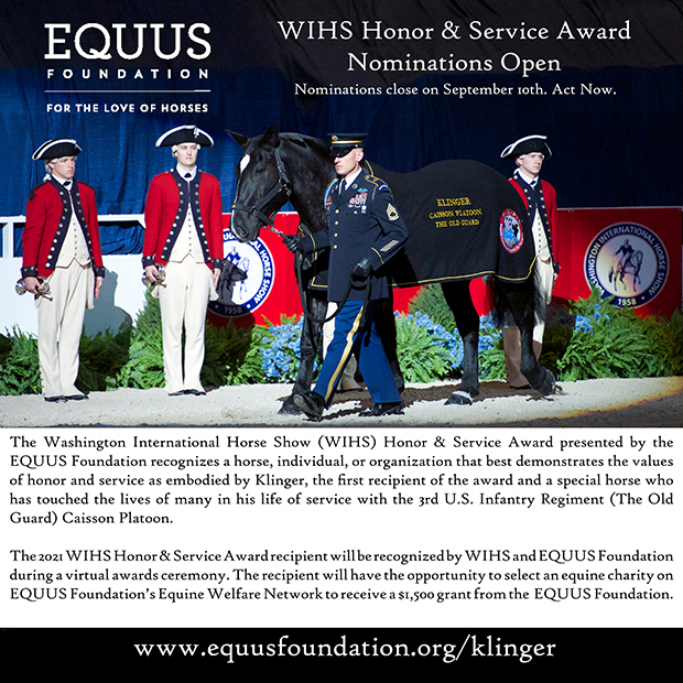 EQUUS Foundation Honor & Service Award