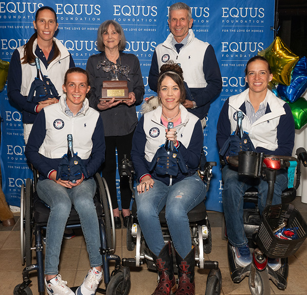 2025 Recipient US Paralympic Dressage Team 